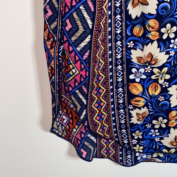 SPENSE pattern short sleeve top - Picture 5 of 5